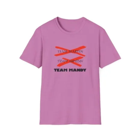 Slushy Noobz Team Mandy T-Shirt Heather Radiant Orchid Slushy Noobz Team Mandy T-Shirt Heather Radiant Orchid