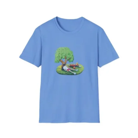 Slushy Noobz Tree T-Shirt Carolina Blue Slushy Noobz Tree T-Shirt Carolina Blue