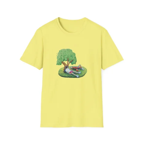 Slushy Noobz Tree T-Shirt Cornsilk Slushy Noobz Tree T-Shirt Cornsilk