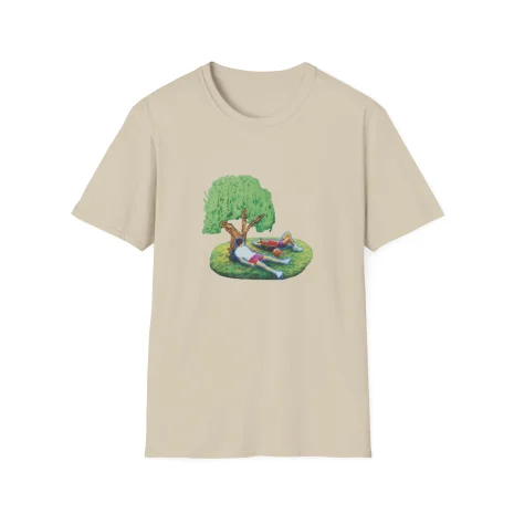 Slushy Noobz Tree T-Shirt Sand Slushy Noobz Tree T-Shirt Sand
