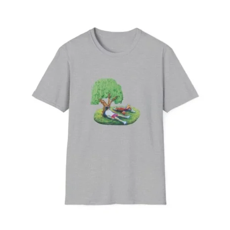 Slushy Noobz Tree T-Shirt Sport Grey Slushy Noobz Tree T-Shirt Sport Grey