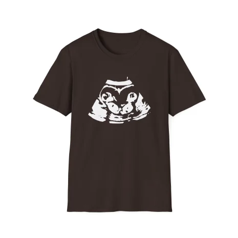 Slushy Noobz Ultrasound T-Shirt Dark Chocolate Slushy Noobz Ultrasound T-Shirt Dark Chocolate
