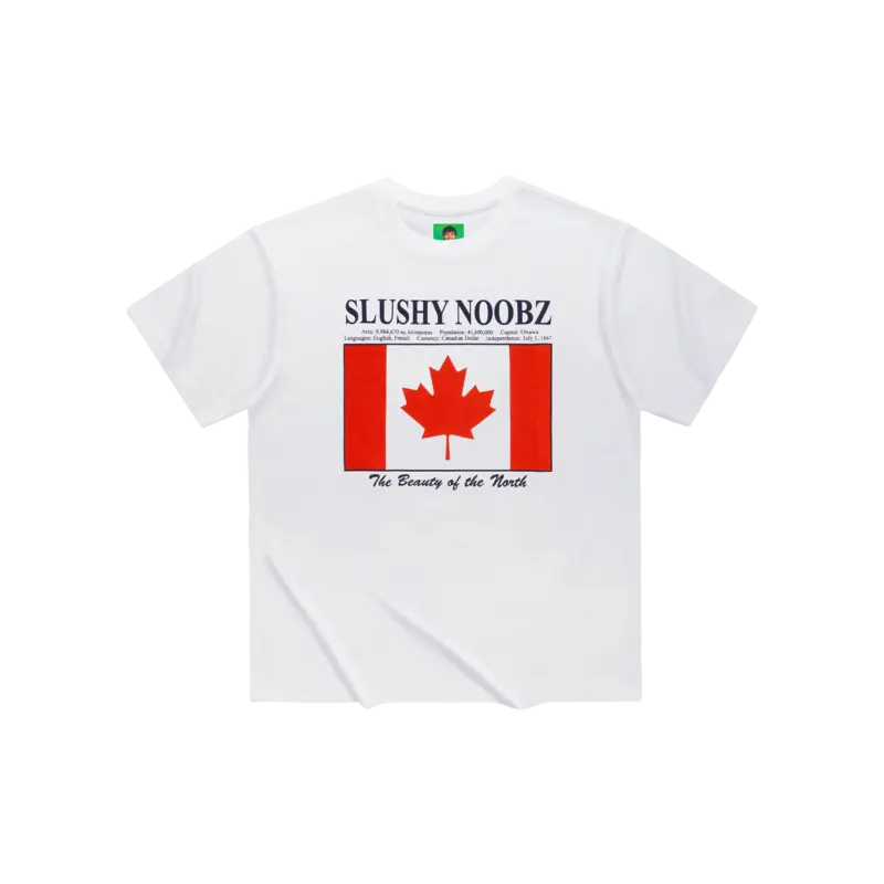 Slushy Noobz Canada Facts Tee
